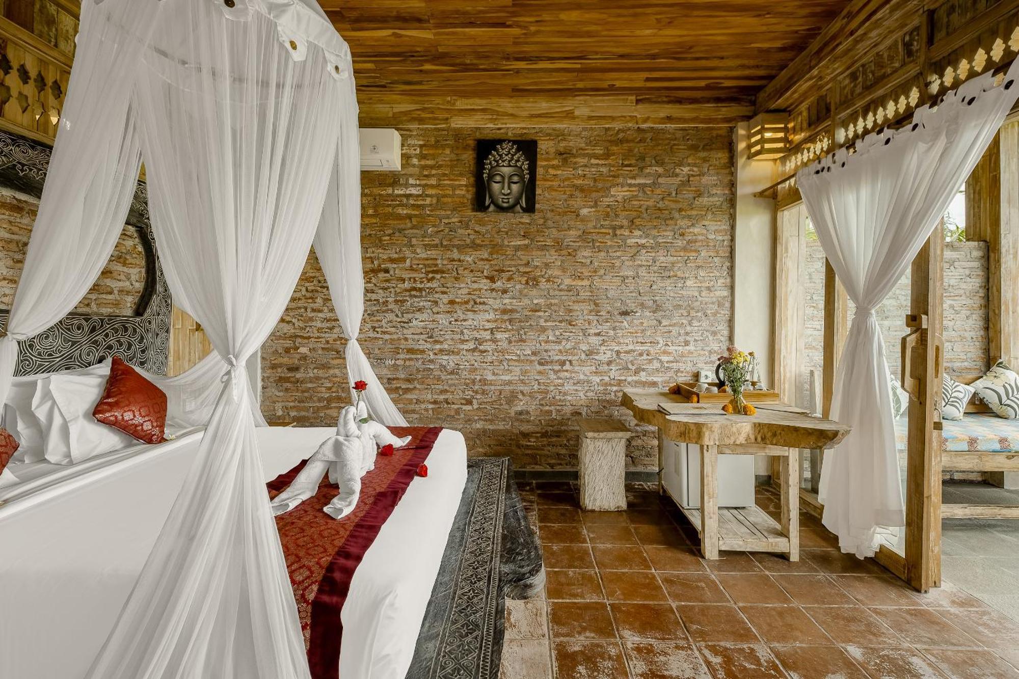 Joglo Organik Guesthouse Ubud Exterior foto