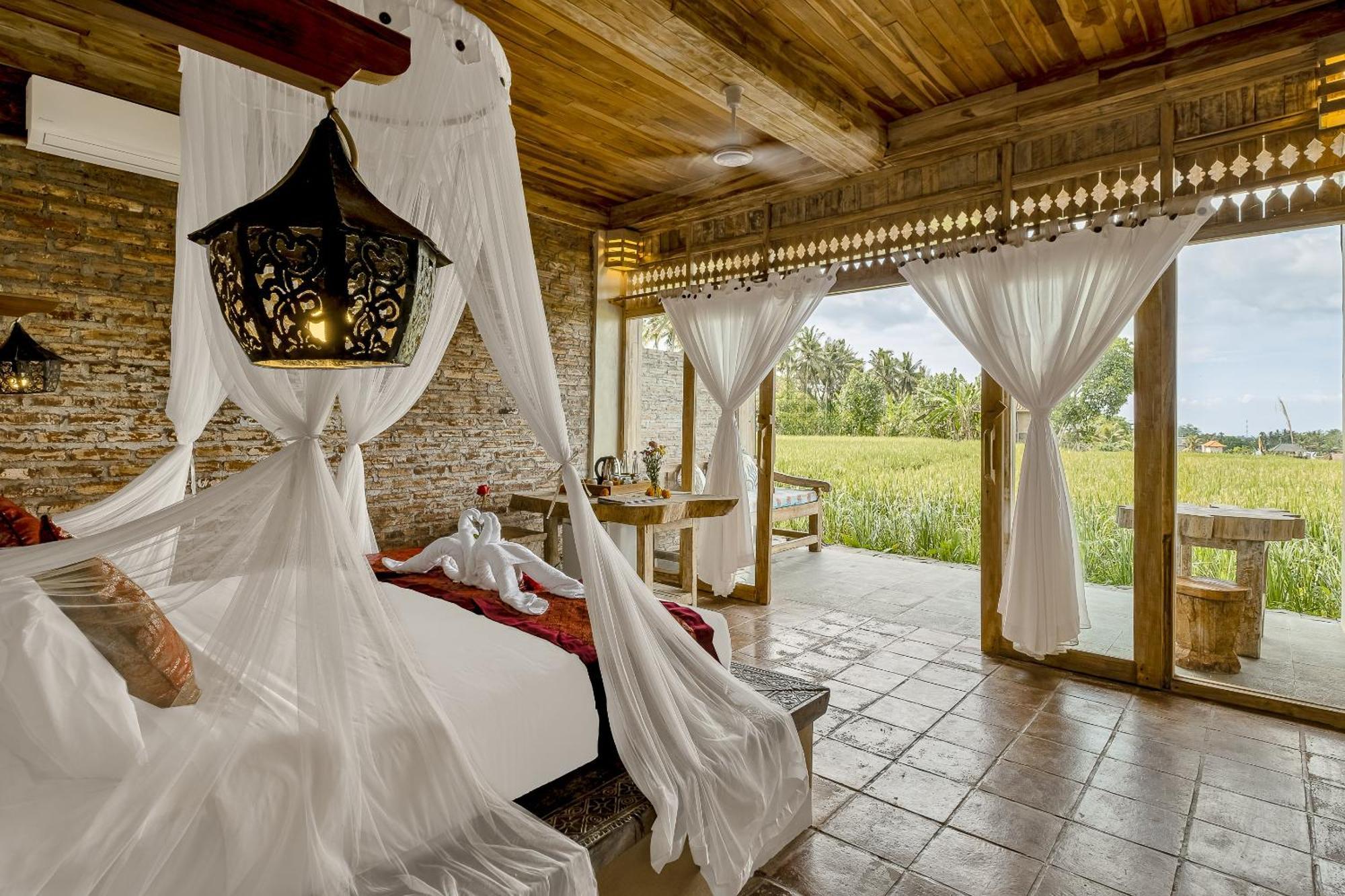 Joglo Organik Guesthouse Ubud Exterior foto